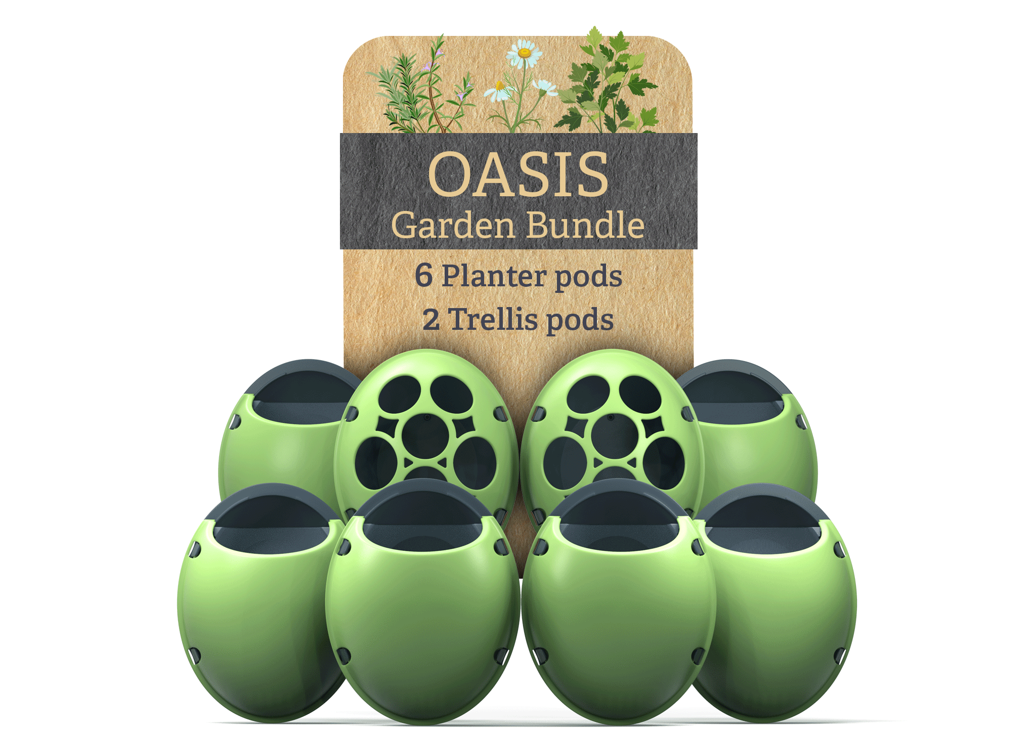 Oasis Garden Bundle (Tuscan Green)