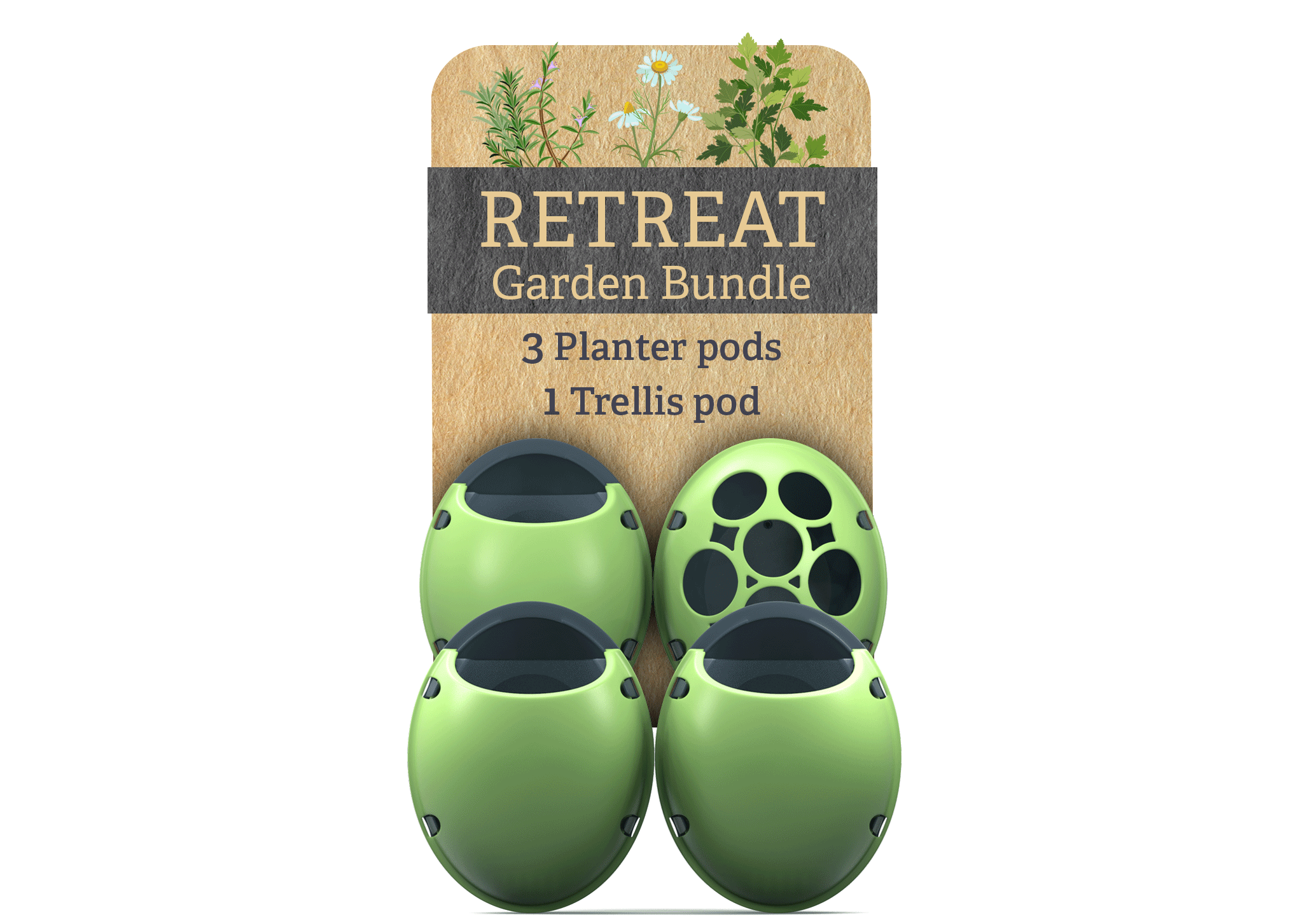 Retreat Garden Bundle (Tuscan Green)